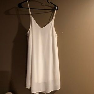 Simple White Dress